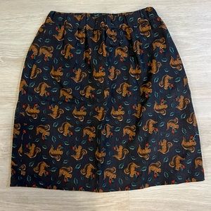 EUC Boden Squirrel Skirt, Size 4L